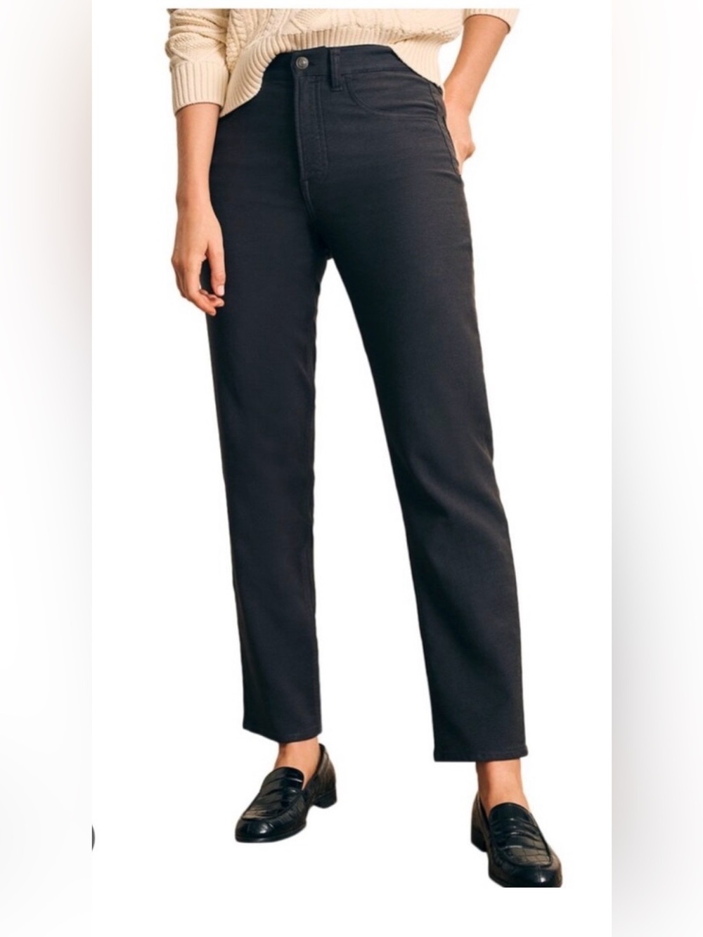 Faherty Stretch Terry Straight Pants Size 26